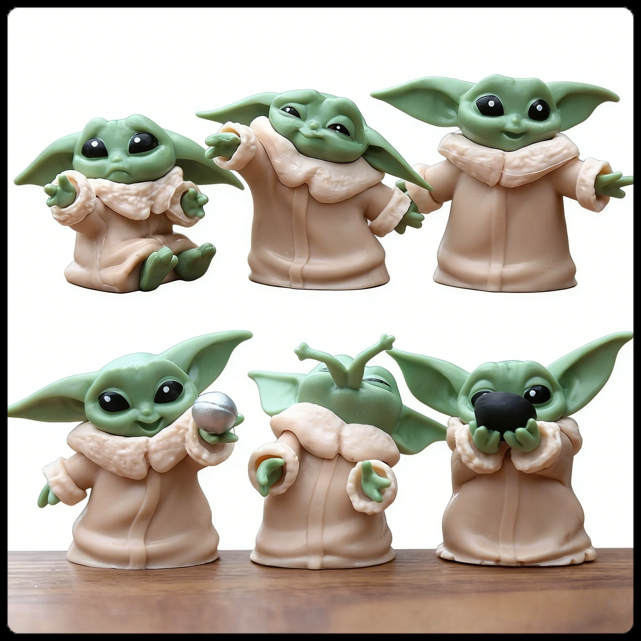 

Новинка: Фигурка Мастера Йоды в стиле аниме – креативный настольный декор для микроландшафта, коллекционная статуэтка