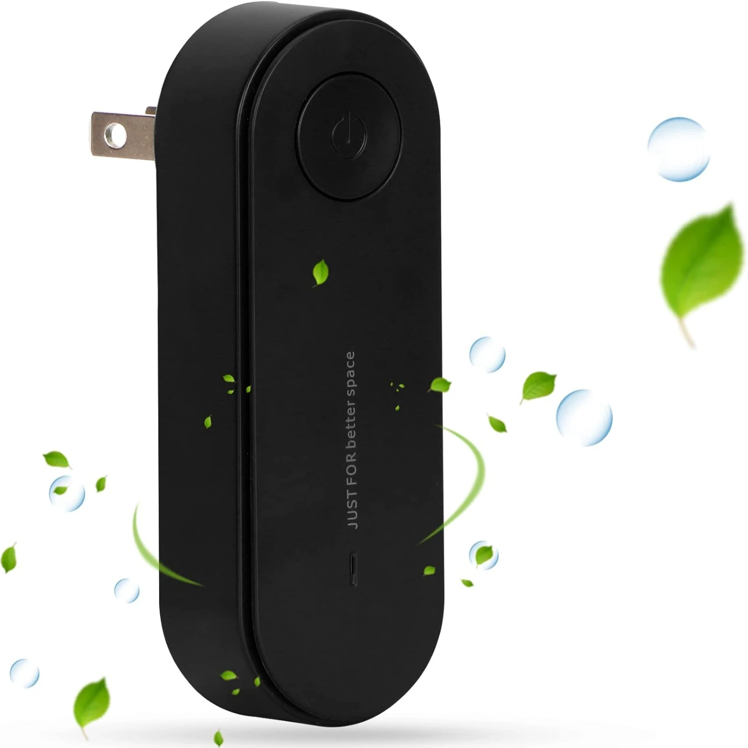 

Подключаемый очиститель воздуха с отрицательными ионами, мини-портативный генератор отрицательных ионов для спален, туалетов, гостиной, ванных комнат, шкафов