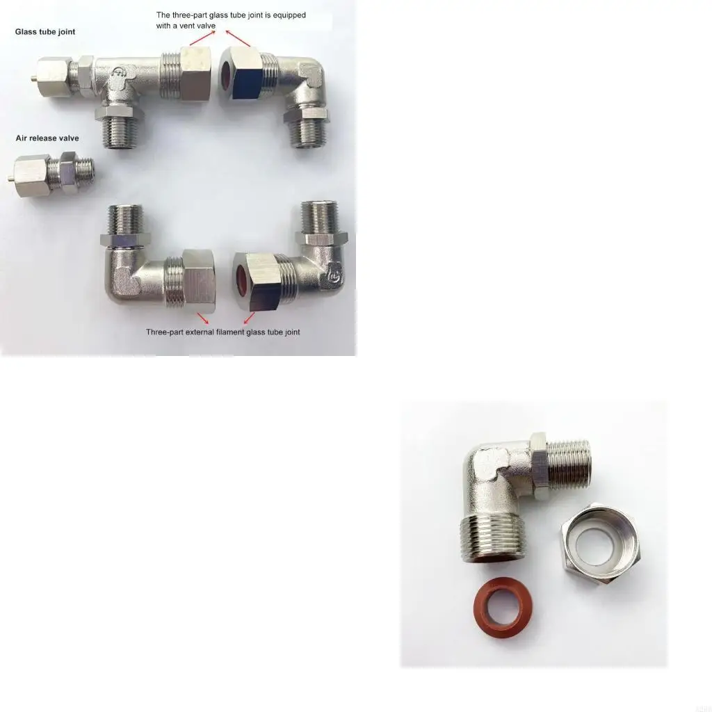 مجموعة ماء الغلاية مقياس الأنبوب الزجاجي 3/8inch مقياس الماء المناسب A2BB