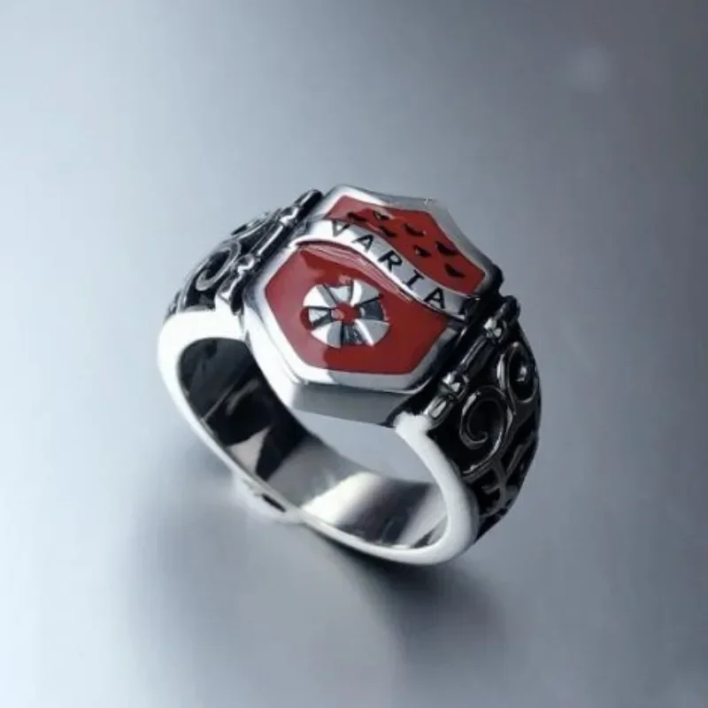 Varia anéis mulher katekyo hitman reborn anime acessórios anel feminino moda designe dos desenhos animados periférico cosplay jóias presente