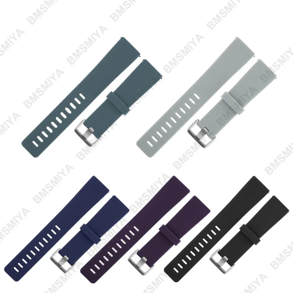 

5 in 1 Silicone Watch Strap for Fitbit Versa 2 Replacement Wrist Band for Fitbit Versa Lite Versa2 Bracelet Belt Accessories