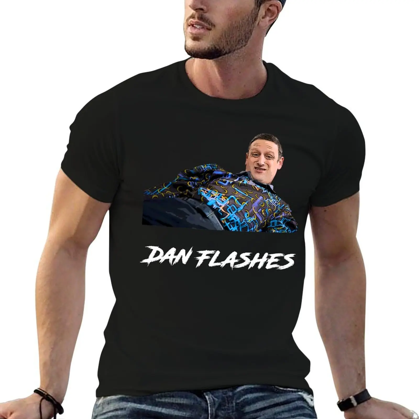 

ITYSL- Dan Flashes Pattern Tim T-Shirt cotton t shirts man 100% cotton t shirt man T-Shirt