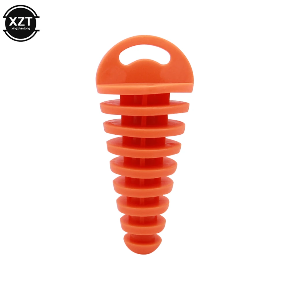 Off-road Motorcycle Exhaust Pipe Rubber Plug Muffler Plug Pipe Protector Motorcycle Exhaust Plug Pipe Waterproof Plug Muffler