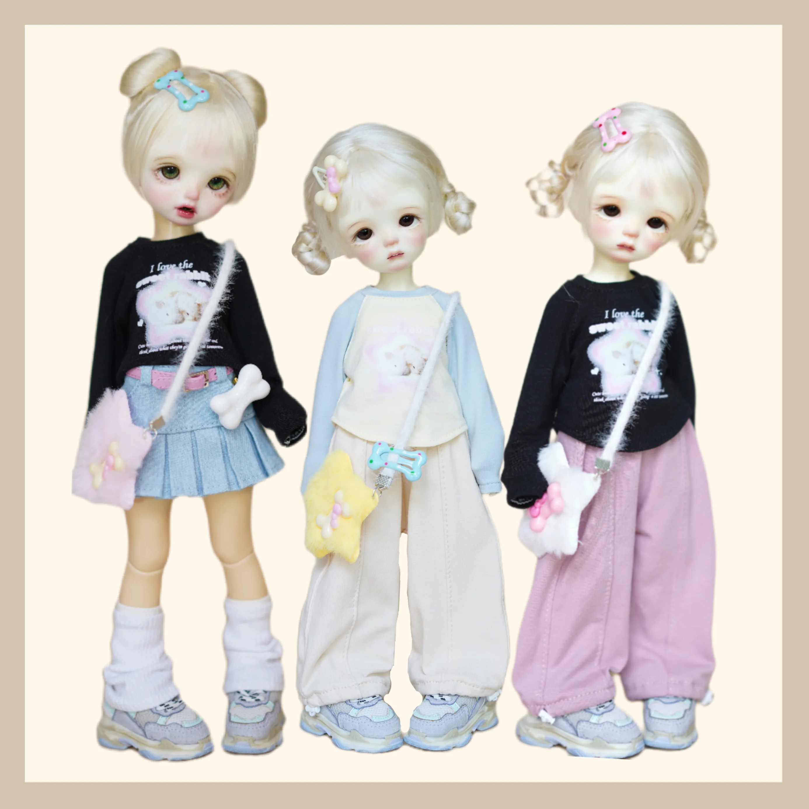 

Новая кукольная одежда BJD6/6 Sc Fi Body, универсальный повседневный комплект с верхней юбкой, коллекционная игрушка для детей 4+ лет