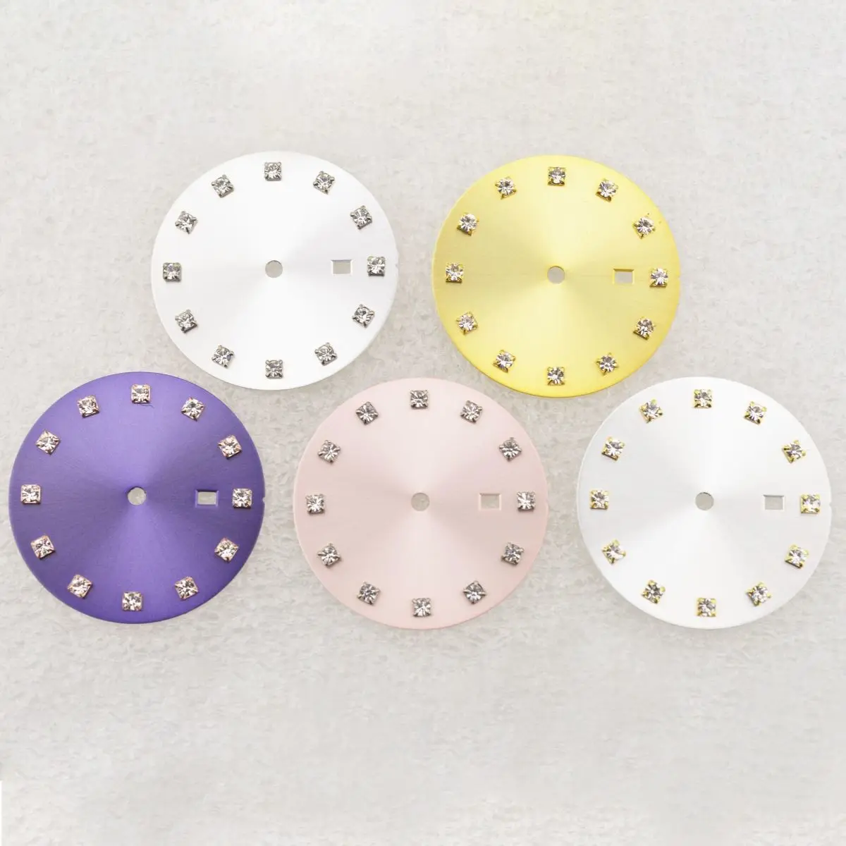 

Часы с циферблатом 25 мм, женские, с бриллиантовым циферблатом, подходят для механических механизмов NH05/NH06