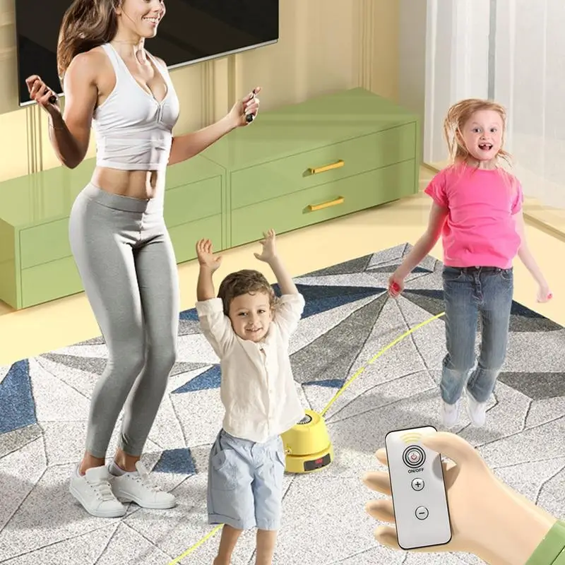 

Automatic Jump Rope Machine, Multi-Person Jump Entertaining Interaction Machine T4MB