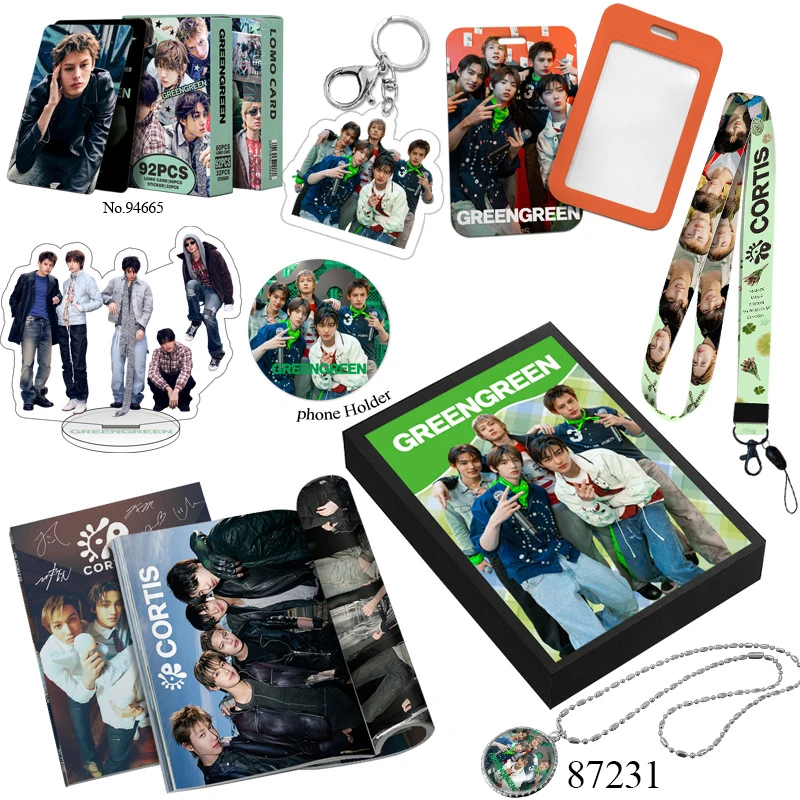 nuevas-tarjetas-fotograficas-cortis-Album-de-fotos-porta-tarjetas-cordon-soporte-caja-de-regalo-keonho-juhoon-martin-james-articulos-para-fans