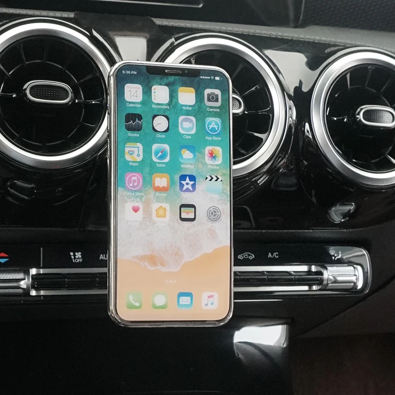 Magnetischer Auto-Handyhalter, GPS-Halter, Entlüftungsständer, Halterung, Handy-Clip für Mercedes Benz W177 A-Klasse A180 A200 – Detail 1