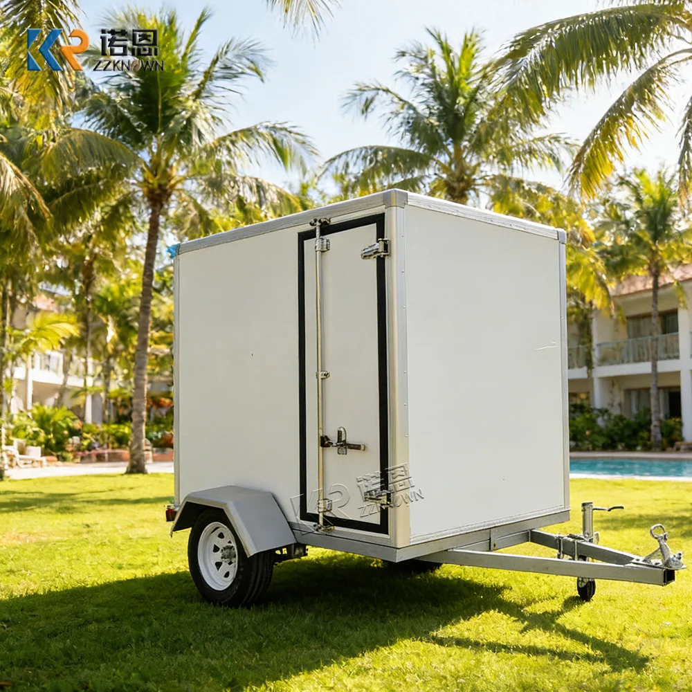 High Quality Refrigerated Trailer Premium Reefer Trailer Efficient Cold Chain Freezer Transport Truck with cooling system