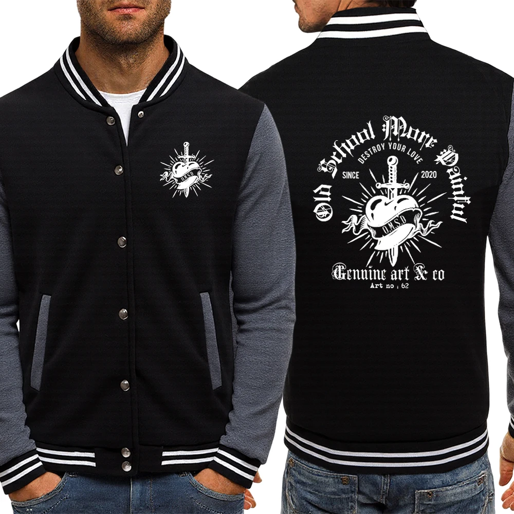 

Мужская одежда с принтом «Меч в сердце», горячая распродажа, униформа с круглым вырезом, спортивный базовый спортивный костюм, уличная дышащая куртка