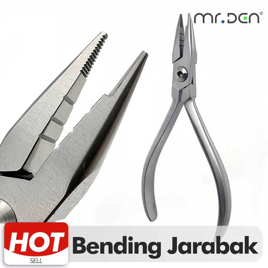 

1 шт. стоматологические ортодонтические плоскогубцы для гибки проволокиabak для закрытия и гибки петель на зажигалке, стоматологические лабораторные инструменты