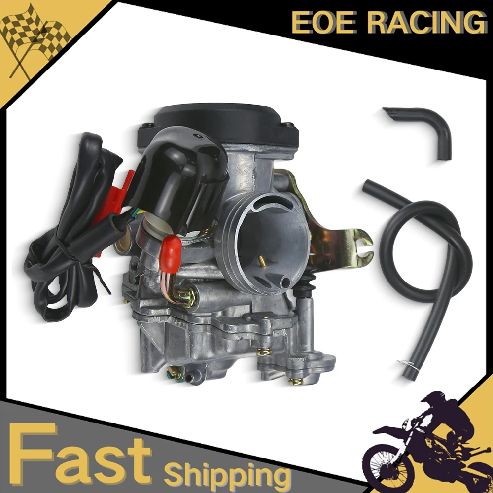 

For GY6 150-250CC 150 250 Engine Dirt Pit Bike Racing ATV Scooters 26mm CVK26 Motorcycle Carburetor