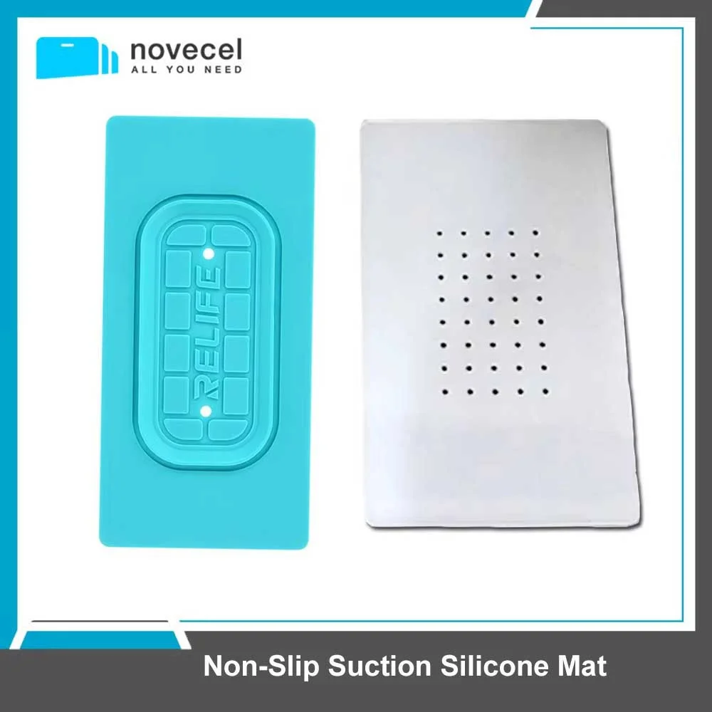 Novecel LCD Screen Separator Machine non-slip Suction Silicone Mat For Manual Vacuum Separator Machine Mobile Phone Repair Tools 