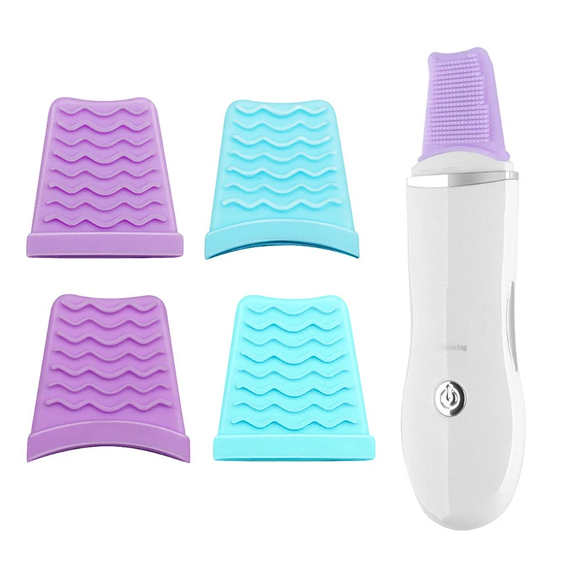 Skin Scrubber Spatel Siliconen Hoes Exfoliërende Schraper Siliconen Beschermkap Face Tool