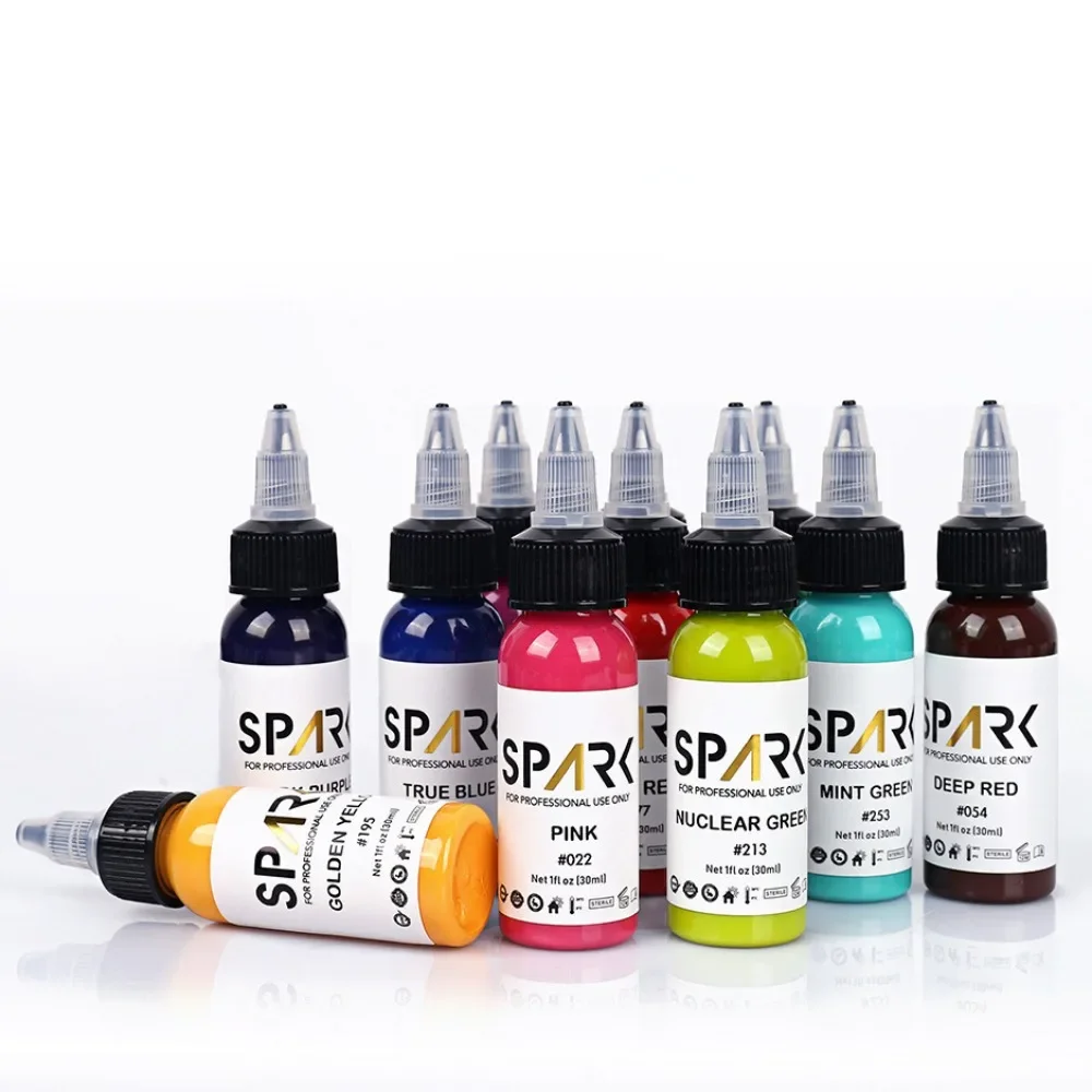 50 Colors 30ml Tattoo Inks Professional Permanent Natural Plant Microblading Tattoo Body Art Makeup Pigment Tattoo Accessory New