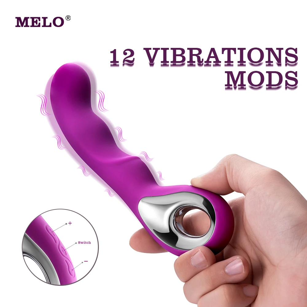 

MELO G Spot Vibrator for Woman Vibrating Sex Toys Clit Clitoris Stimulator 10 Speeds Massager Female Masturbator Dildo adults 18