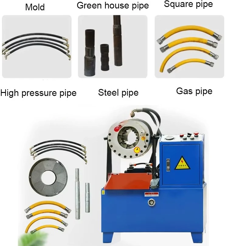 Automatic high-precision hydraulic exhaust pipe expander, stainless steel end forming machine