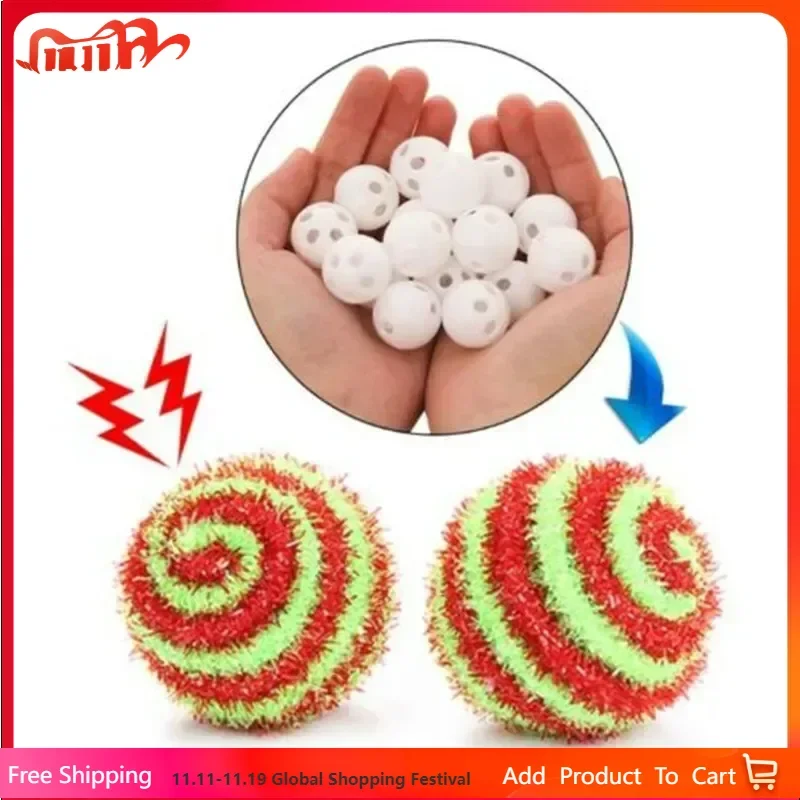 

5PCS Plastic Bell Ball, Squeaking Baby Toy, Sound Bead, Noise Generator, Cat And Dog Toy, Toy Accessories