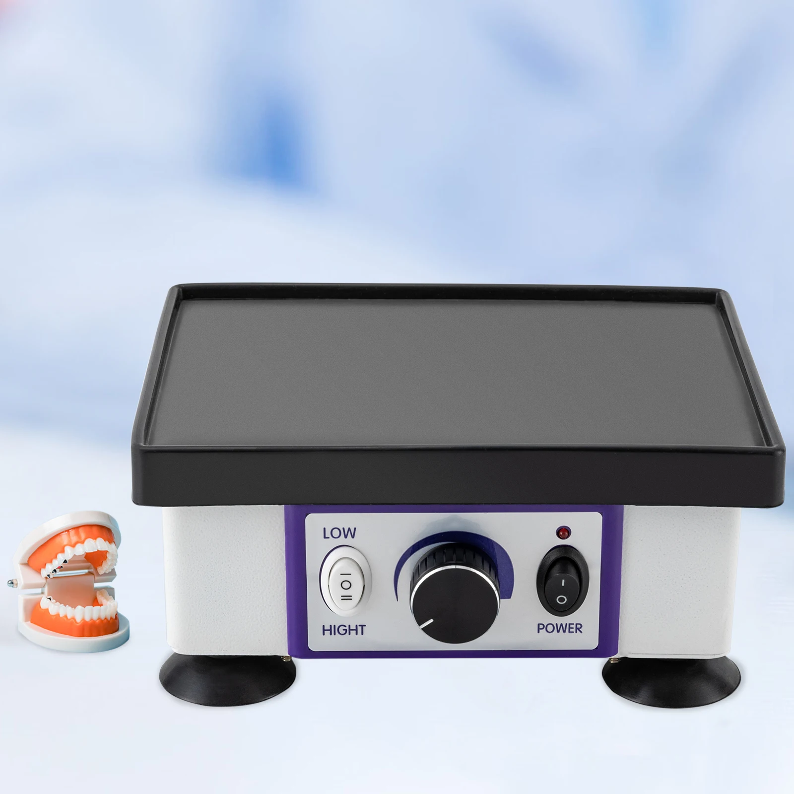 Lab Vibrator Square Quartet Vibrator Jg-203amodel Plaster Oscillator Gypsum Mixing Machine 110v/120w Lab Equipment Dental Clinic