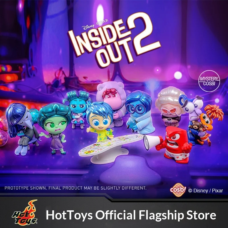 

Hot Toys Pixar Out 2 Cosbi Mystery Blind Box Series 2 Mini Collectible Figurines Joy Sadness Ennui For Collectors