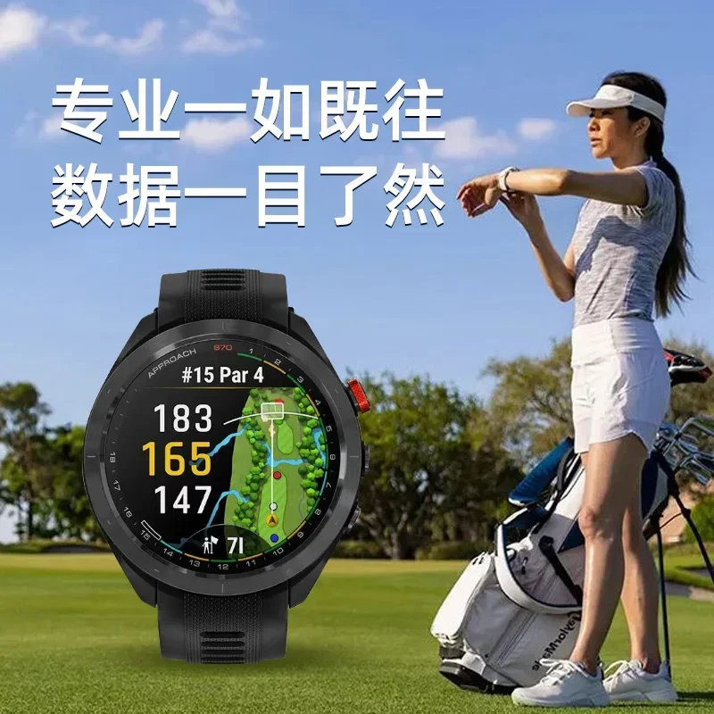 

Golf Smart Watch Approach S70 Electronic Caddy Ranging Watch