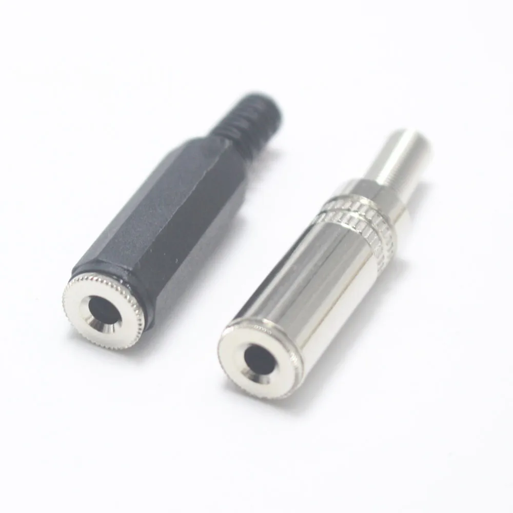 2/3/5pcs 3.5mm Audio Single / Dual Channel Female jack 3.5 2pole Mono 3pole Stereo Socket for Phone Headset Welding Type