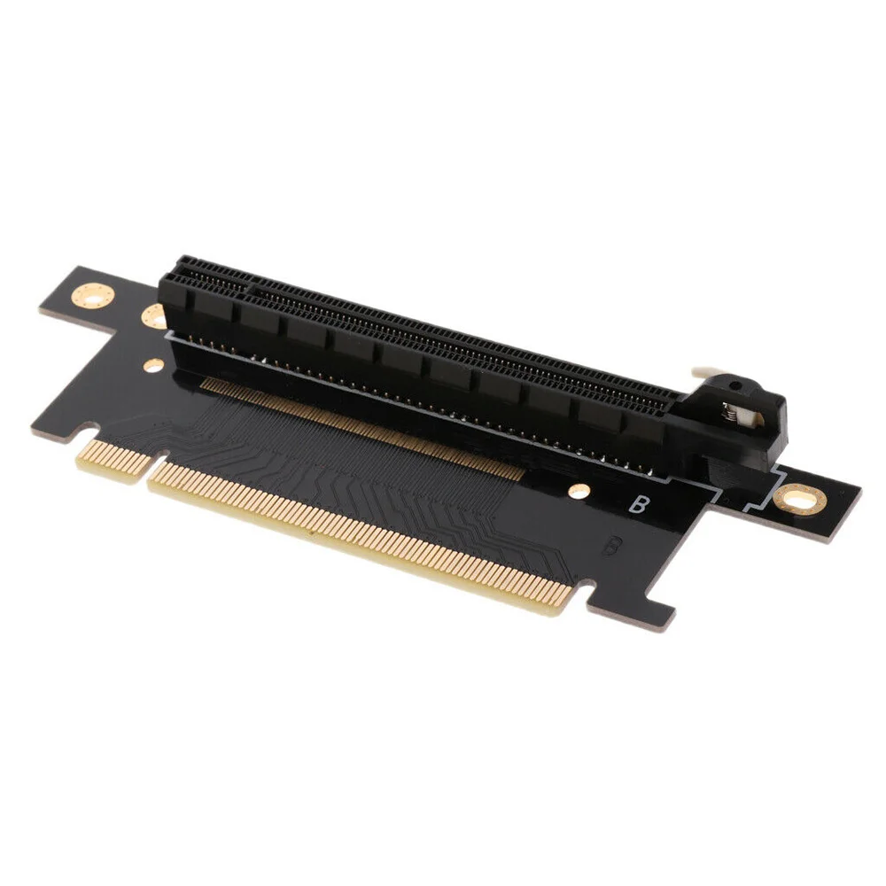 

Карта адаптера PCI Express 16X Riser Карта рулевого управления PCI-E 90-градусный прямоугольный адаптер Riser для хоста 1U 2U 4 см