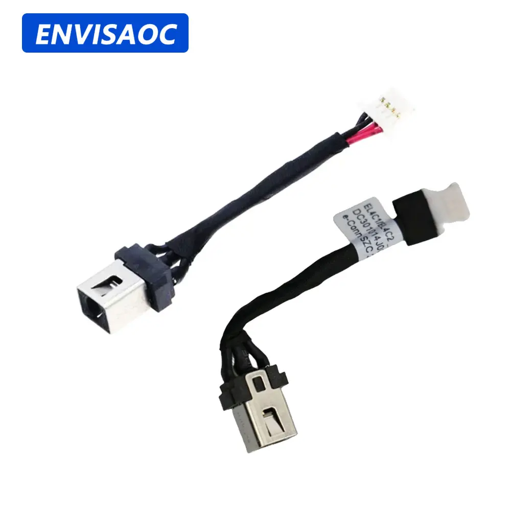 Para Lenovo IdeaPad C340-15 C340-15IWL C340-15IML C340-15ILL portátil conector de alimentación CC Jack DC-IN Cable flexible de carga DC 301014 J00