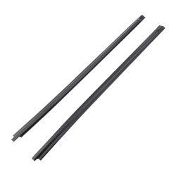 Johonneur d'étanchéité en verre pour Toyota Hilux SR5/VIGO/MK6, bandes anti-intempéries pour ceinture de porte, picketts, simple encouru, 2005-2015, 2 pièces