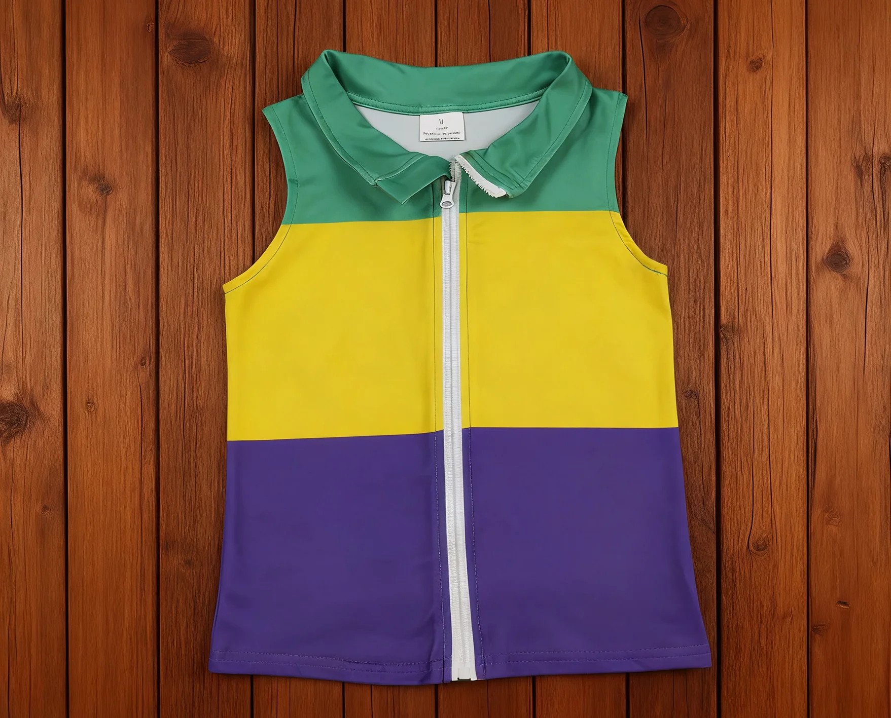 

Z1006-16 BT1157 Kids Fall Clothing Sleeveless Solid Color Shirt Baby Boys Top