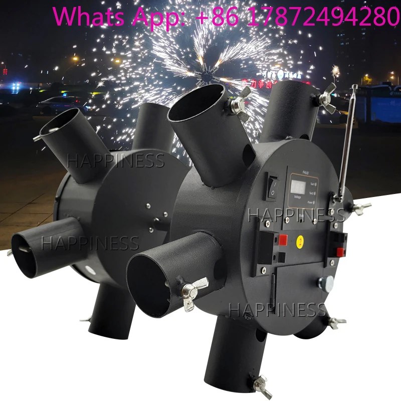 Pyro Hot Wheels Wireless Cold Spark Machine Firework Atmosphere Creator For Wedding Happiness Event Decoration