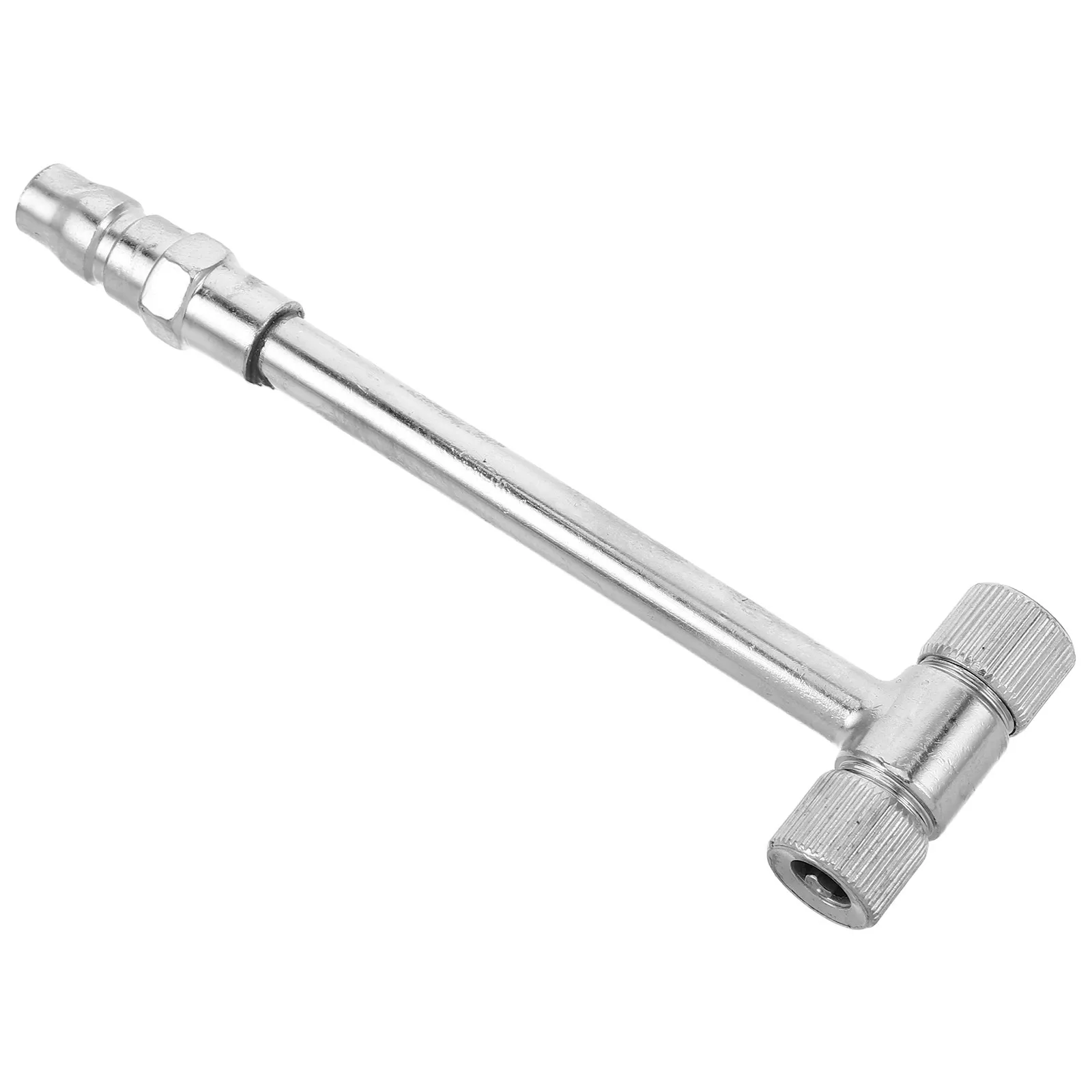

Car Tire Air Chuck Iron Nozzle Portable Inflator Attachment Compatible with Bicycle Motorcycle Electric Bike Pump Connector