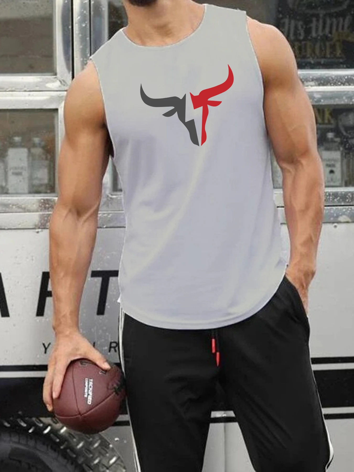 Men's Fitness Sleeveless Tank Top Tshirt m Tank top Fitness Sleeveless Shirt Male Mesh Breathable tops Fitness Sports basketball