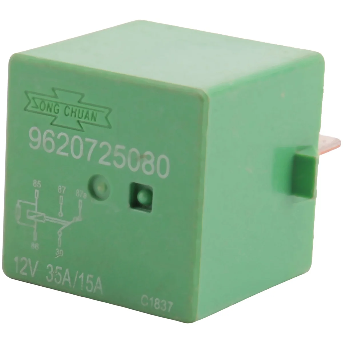 12V 35A 5 Pins Cooling Radiator Fan Relay Green 6547TX for 206 207 306 307 406 407 807