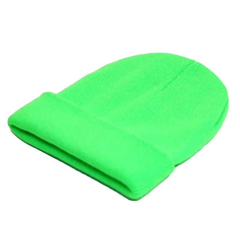 Neue Unisex Einfarbige Strickmütze Herbst Winter Hip-Hop-Beanie für Männer und Frauen SkullCap Mützen Outdoor Winddichte Männermütze Gorro Skimütze – Detail 22