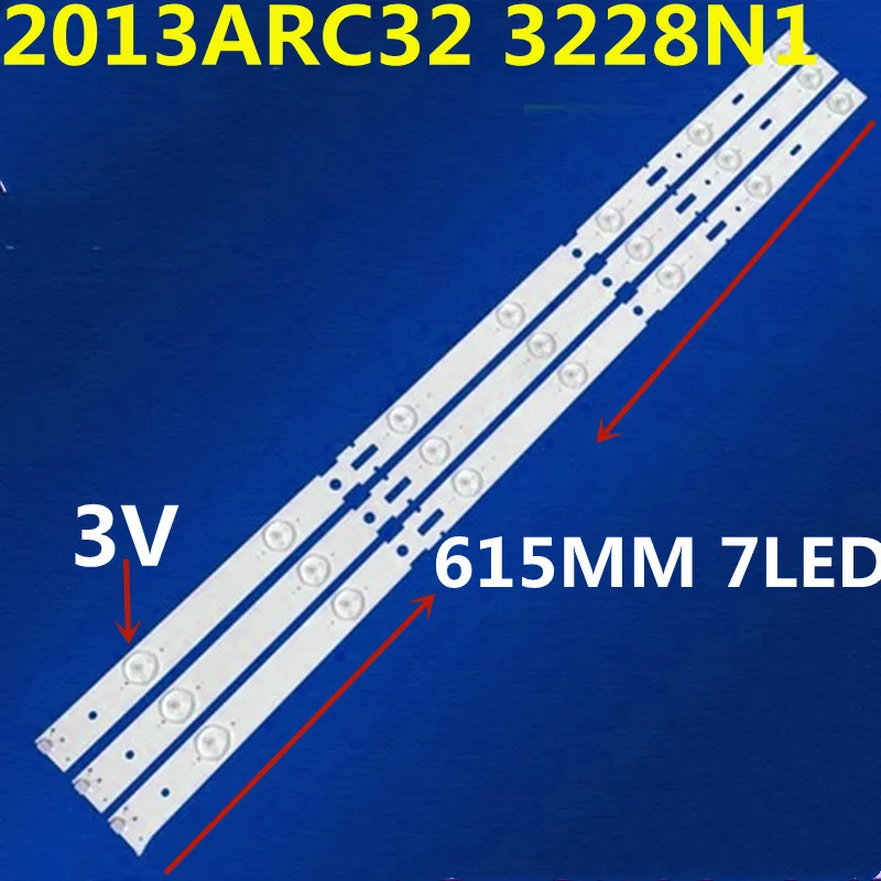 

Светодиодная лента 7 ламп 2013ARC32_32281-7 для 32GHB700 32VLE6520 32CLE6525BG 32VLE6565 32vle4401 32vle4500 A32lb5433 G32l5521 B32lb5533