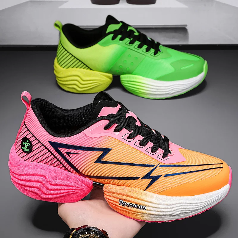أحذية ماراثون الهوائية للرجال للجري قابلة للتنفس، أحذية رياضية ماراثون جيثويت، أحذية رياضية مريحة للنساء للتدريب الرياضي #5