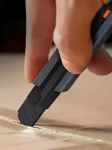 Mini Multifunction Utility Knife Carbon Steel Blade Safety Lock Stretch Pocket Professional Paper Cutter Household Manual Tool