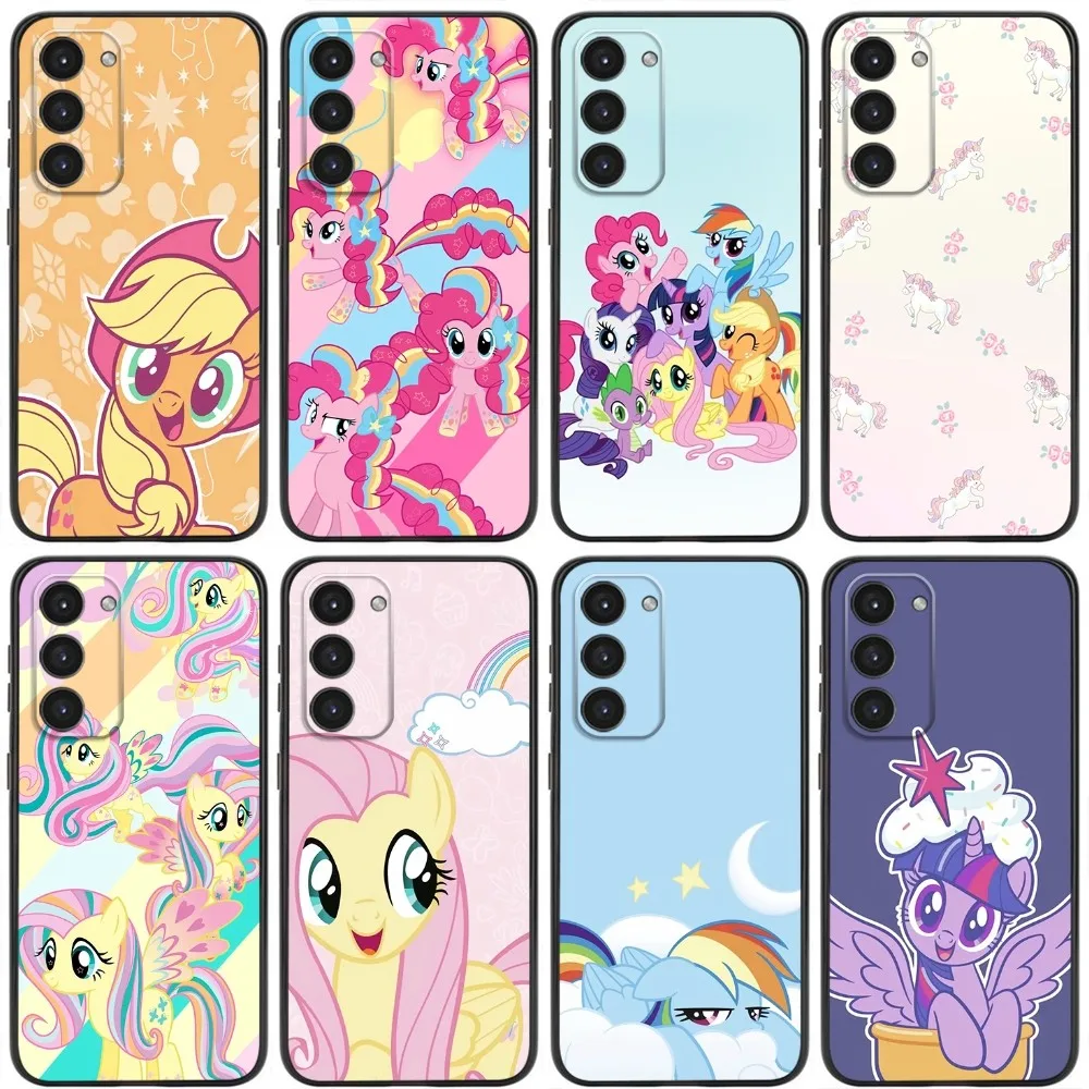 

My P-Ponys L-Little Phone Case For Samsung Galaxy A20,A21s,A22,A31,A32,A52,A53,A72,73,A80,A91 Soft Black Cover