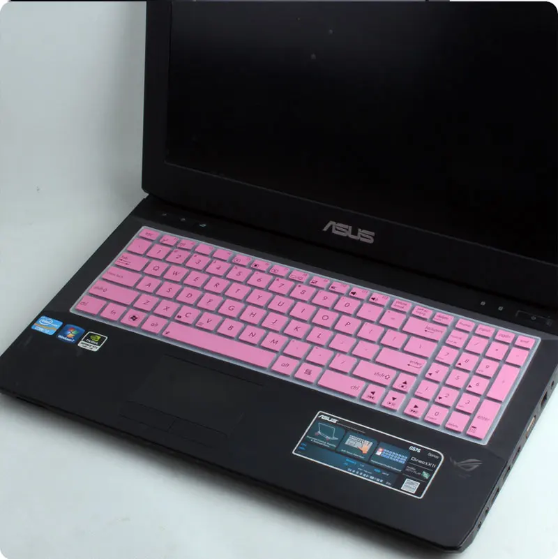 Asus x550 A53 K53 A52J N53S X53 A52J N73J N61J K52 K52J x501 A55V X550V X55V 용 실리콘 키보드 스킨 커버 보호기