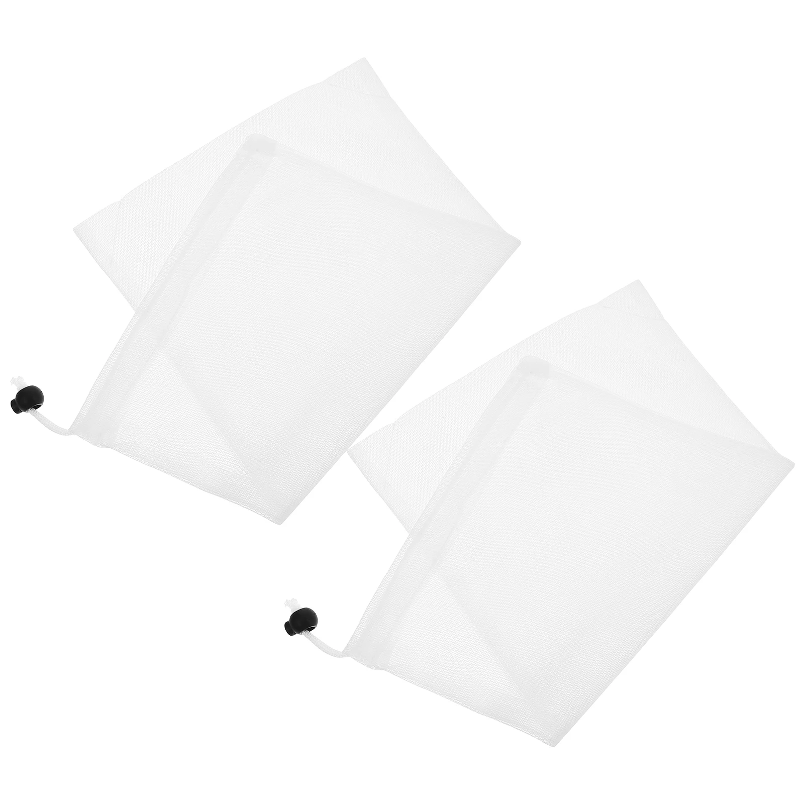 2 قطعة جوارب مقشدة حمام السباحة غرامة كيس مرشح شبكي نظافة لحمامات السباحة أحواض السمك خزانات الأسماك سهلة المرفق قفل آمن #3