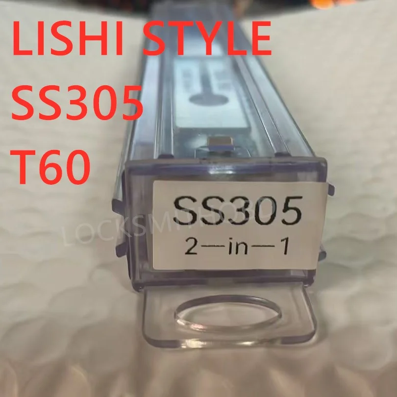 

1PCS New LISHI Style Tool SS305 LISHI TESA T60 2 in 1 Tools Repair lockmsith tools FOR TESA T60 Europe lock