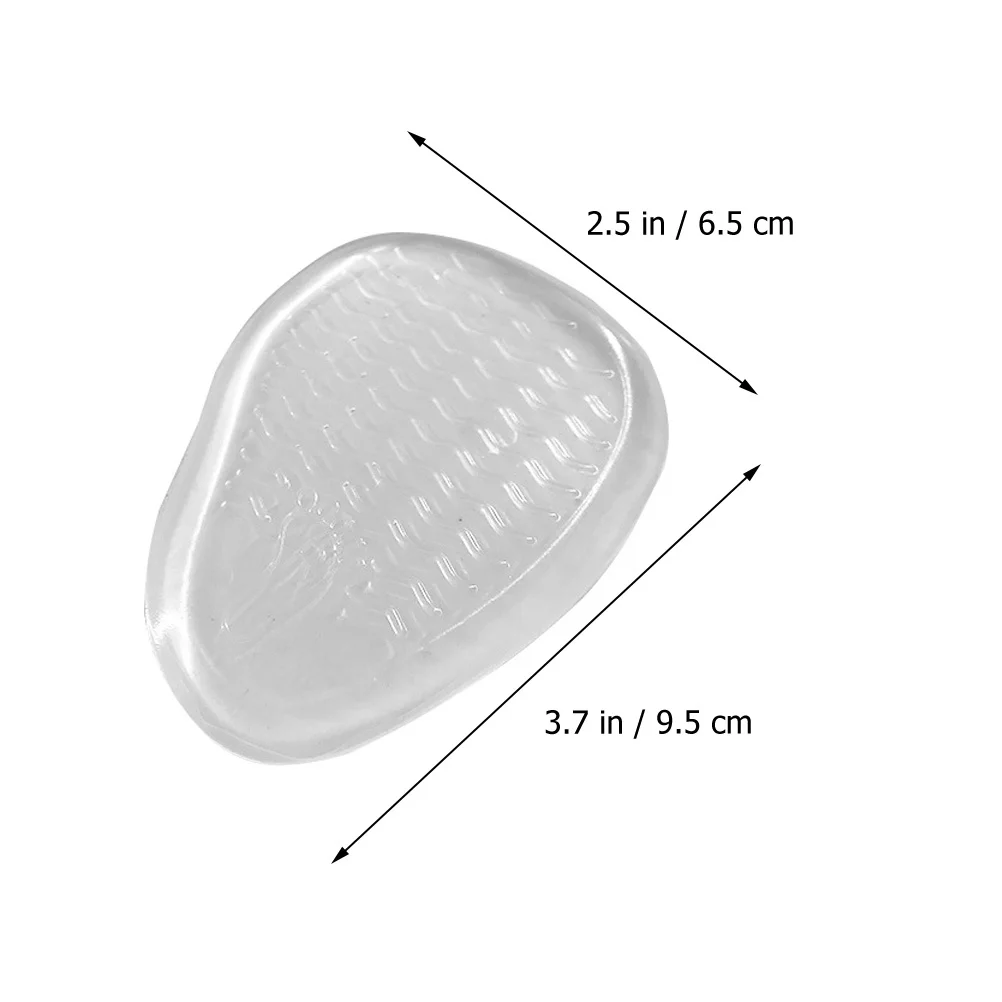 Forefoot Pads Half Size Insoles Non-Slip Shoe Inserts For High Heels Women Metatarsal Cushion Soft Replaceable Footpads