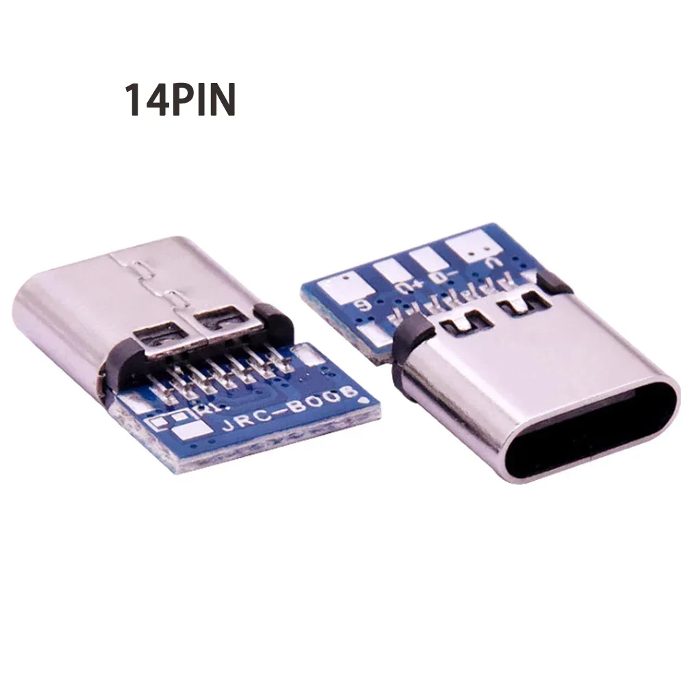 Connettore PCB USB 3.1 Connettore USB-C Maschio Tipo C 24 Pin Per Fai