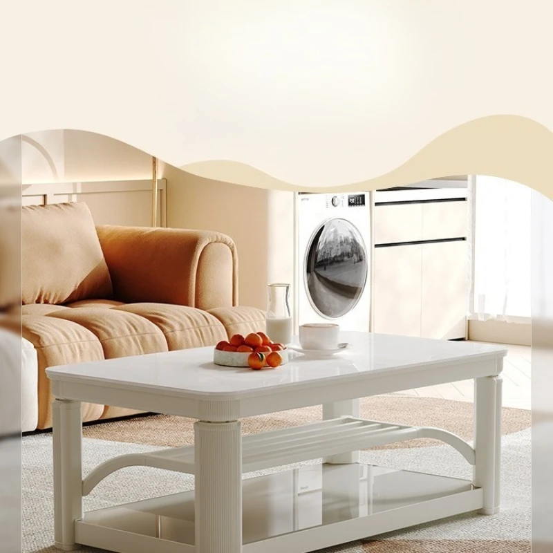 

New intelligent lifting electric heating table heating coffee