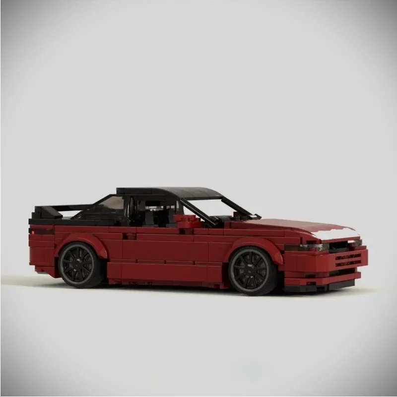 

MOC-181265 Red Small Classic Supercar Building Blocks Model 429 Parts MOC Creative Brick Toy Gift for Adults and Kids