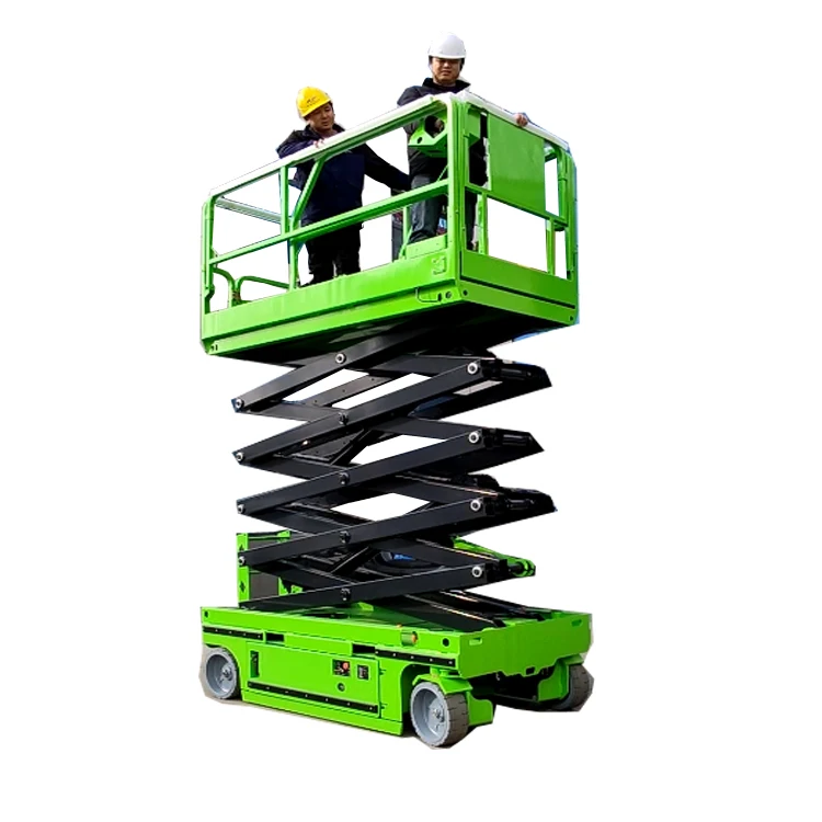 All-electric mobile hydraulic lift, electric scissor lift platform, high-altitude crane all-self-propelled lift
