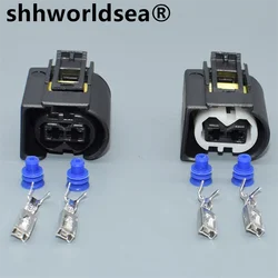 shhworldsea 2 Pin Ignition Coil pump plug Crankshaft Position Sensor Auto  connector 1685452928 1685453028 09441212 A1685452928