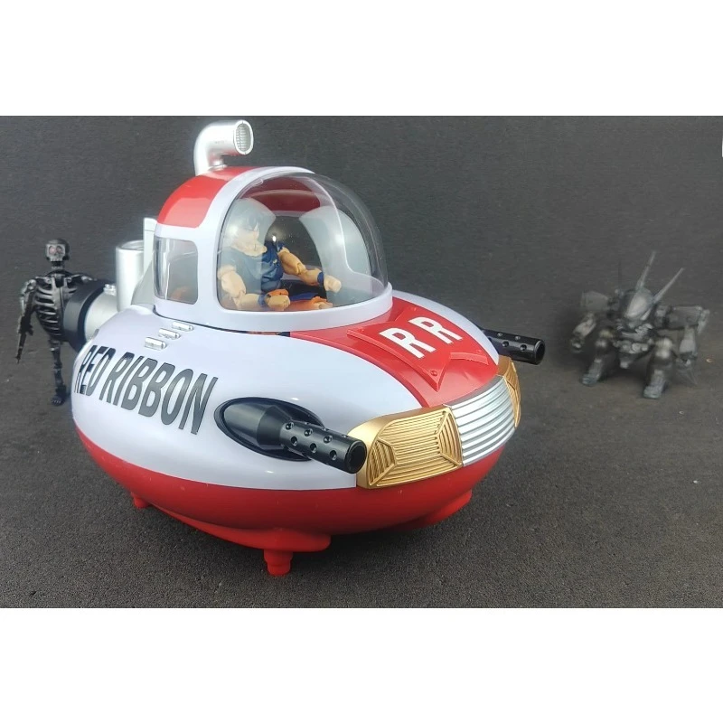 NOUVEAU! FANTASY JEWEL FJ Série Dragon Ball Véhicules Extra Larges Sous-marin de l'Armée du Ruban Rouge ZJ-03 avec Aspiration Magnétique Trois Sièges