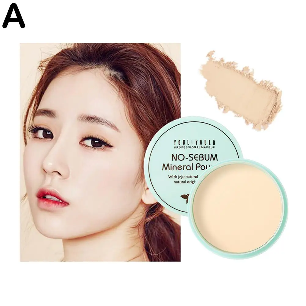 Natural Oil Control Makeup Powder Brightening Mist Modification Lightweight Powder Waterproof Powder Cosmetics Dispersal Fa U9I0